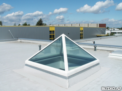 Купольная конструкция, стеклянная крыша