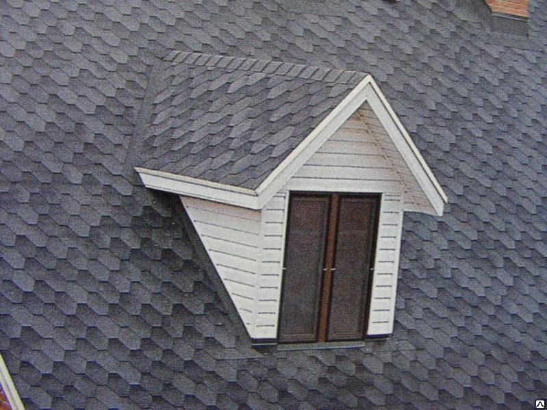 Крыша со слуховым окном