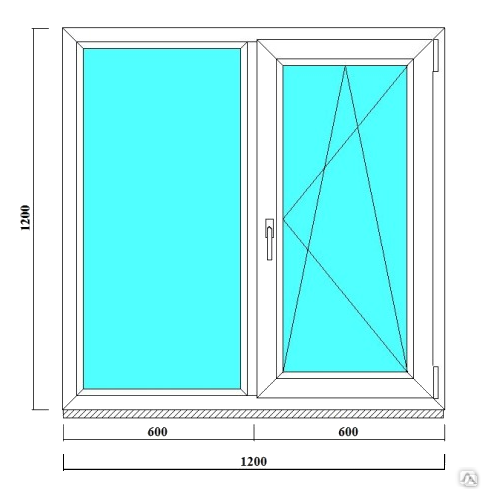 Окна высота 120. Окно ПВХ 1200х1200 однокамерное. Окно 1000х1200 двухкамерное двухстворчатое. Окно 1000х1200 двухкамерное поворотно откидное.