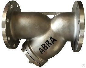 Фильтр сетчатый ABRA-YF-3000-SS316 Ду32 Ру16 из нержавеющей стали фланцевый #1