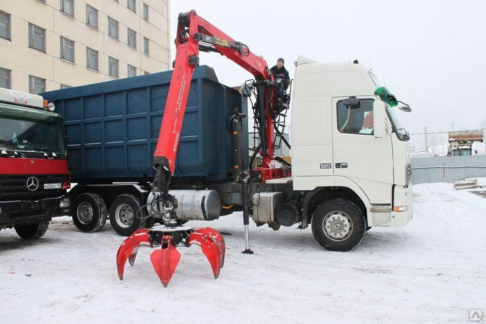 Аренда металловоза с манипулятором 40м3 с оператором, цена от 7 000 руб ...