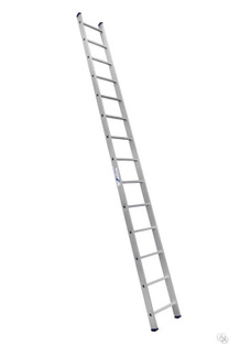 Односекционная лестница Алюмет 14 ступеней 