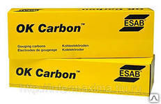 Угольные электроды ОК Carbon д.10мм ESAB