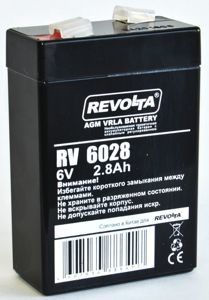Аккумулятор Revolta RV 6028 6V/2,8 Ah
