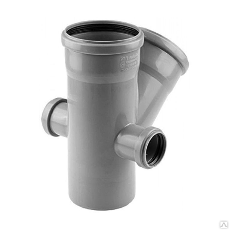 Крестовина (пятерник) канализационная двухплоскостная Ростурпласт 110 х ...