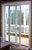 Стеклянные балконные двери #4
