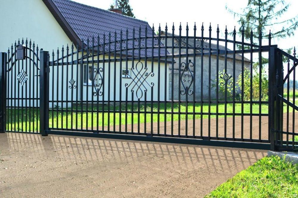 Забор металлический сварной