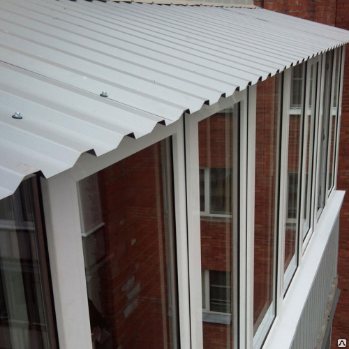 Монтаж и ремонт крыш балконов