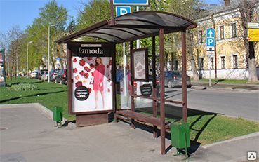 Автобусные остановки изготовление