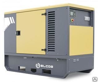 Дизельный генератор 20 кВт ELCOS модель GE.CU.030/027.SS В кожухе