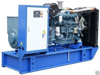 Дизельный генератор 250 кВт на раме (двиг. doosan)