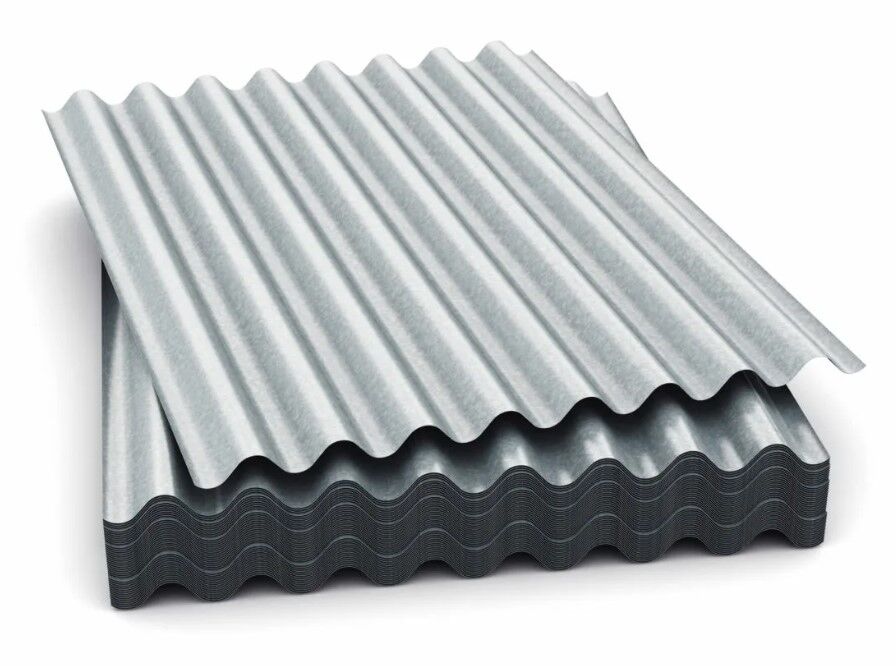 Металлический шифер, s= 0.5 мм, Марка: МП18, Покрытие: Ecosteel Texture